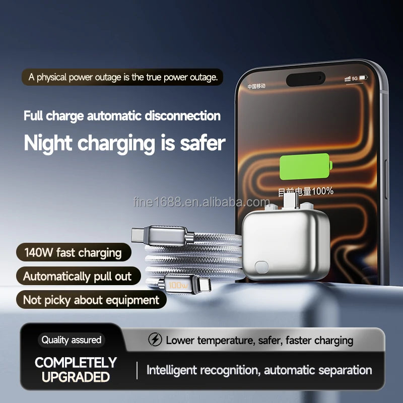 Smart Auto Stop Fast Charging Adapter