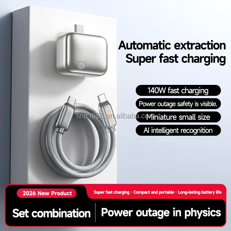 Smart Auto Stop Fast Charging Adapter