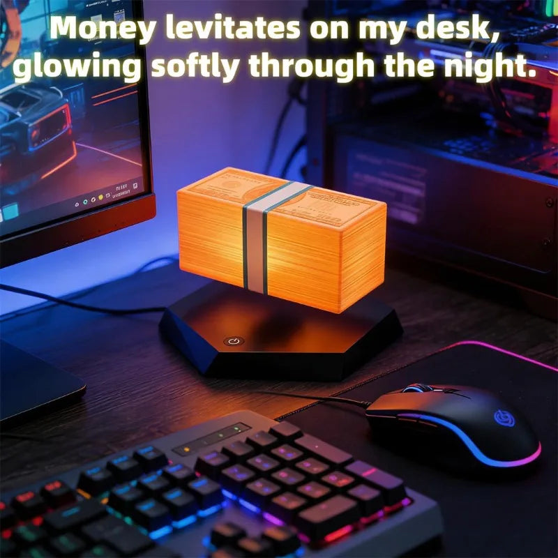 Floating Money Maglev LED Desk Lamp