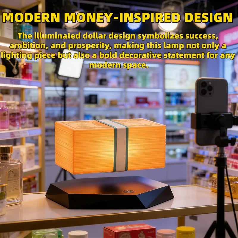 Floating Money Maglev LED Desk Lamp