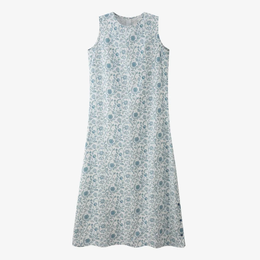 Luxury Linen Dress & Cardigan Set