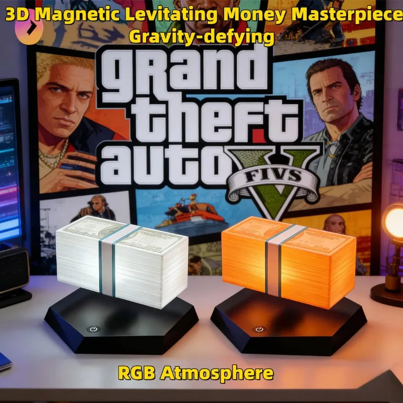Floating Money Maglev LED Desk Lamp