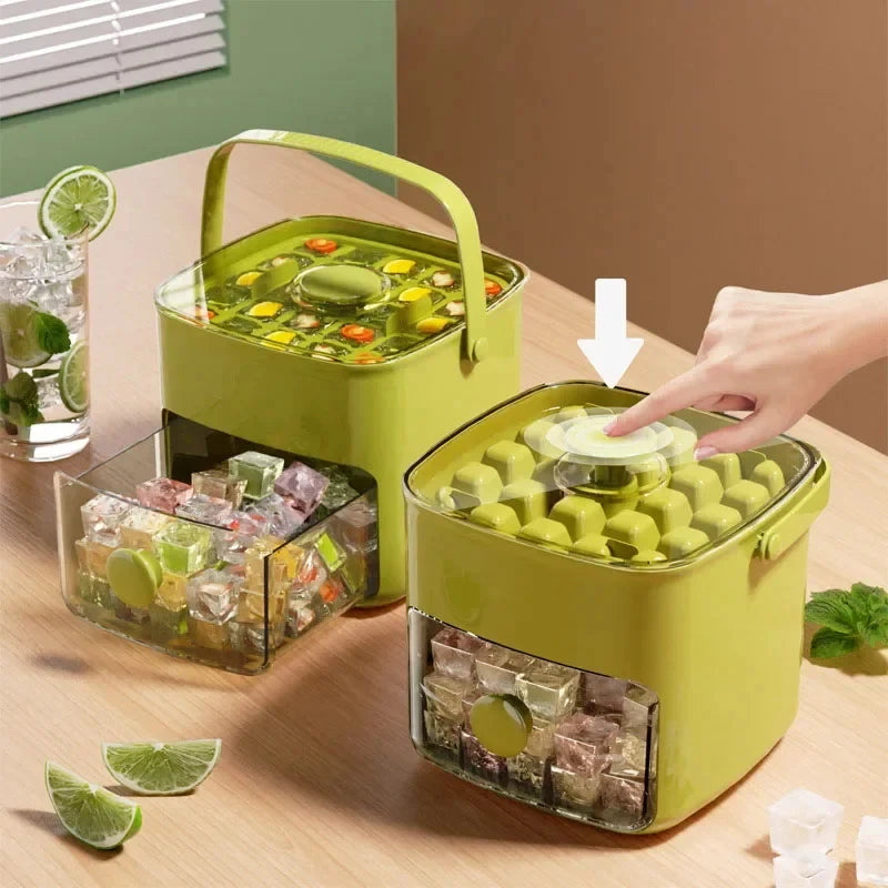 48 Grid One Touch Easy Release Ice Tray