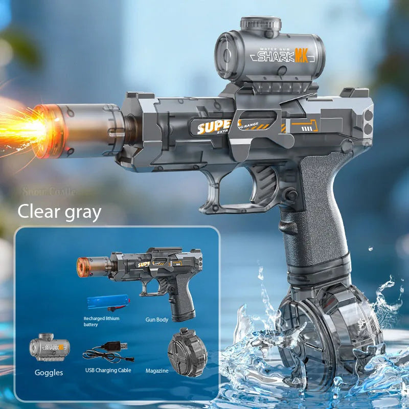 Electric Flame Effect Water Gun with Lights