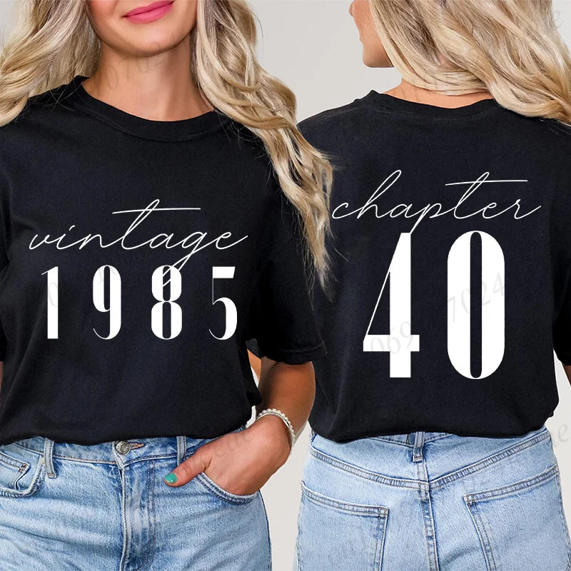 Classic 1985 Vintage Birthday T-Shirt.