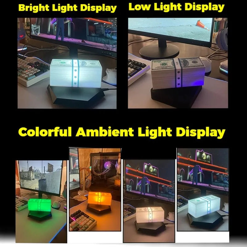 Floating Money Maglev LED Desk Lamp