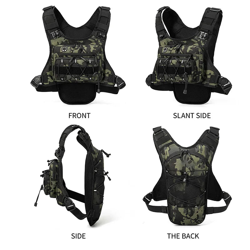 Running Cycling Chest Pack Hydration Vest