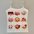 Woman T-shirts Trashy Y2k 2000s Tops T Shirt for Women 90s Clothes Vintage Anime Girl Clothing Female Gothic Crop Top Women Emo