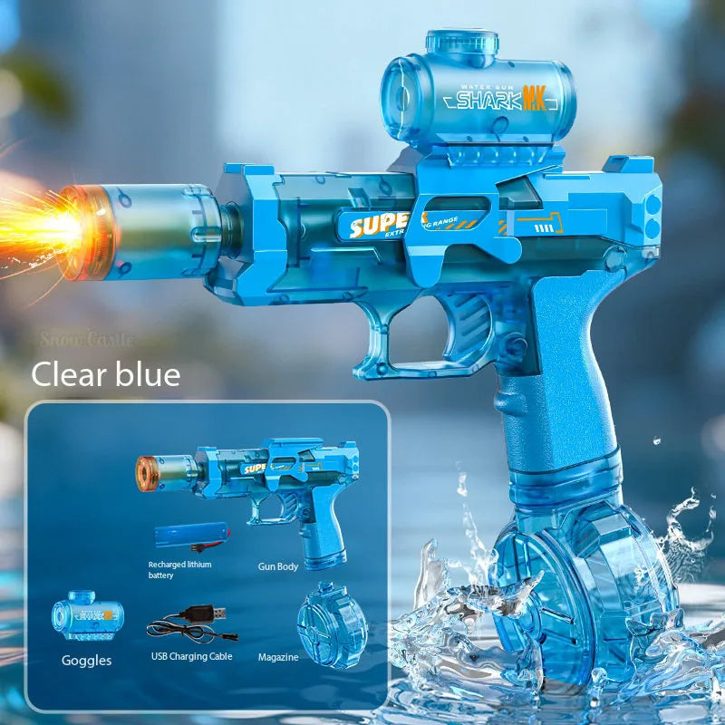 Electric Flame Effect Water Gun with Lights