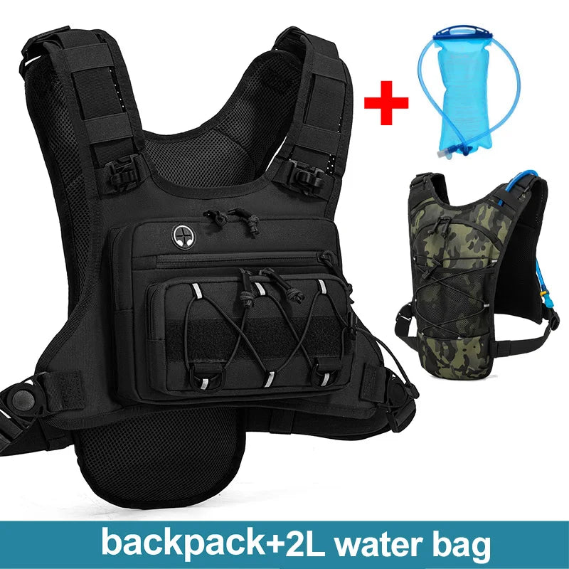 Running Cycling Chest Pack Hydration Vest