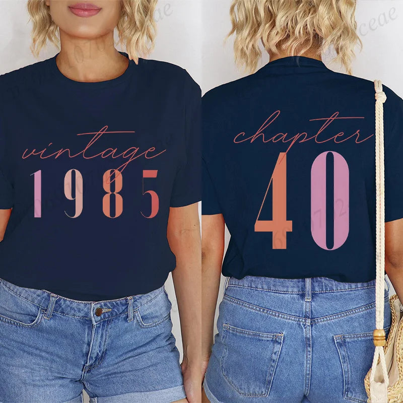 Classic 1985 Vintage Birthday T-Shirt.