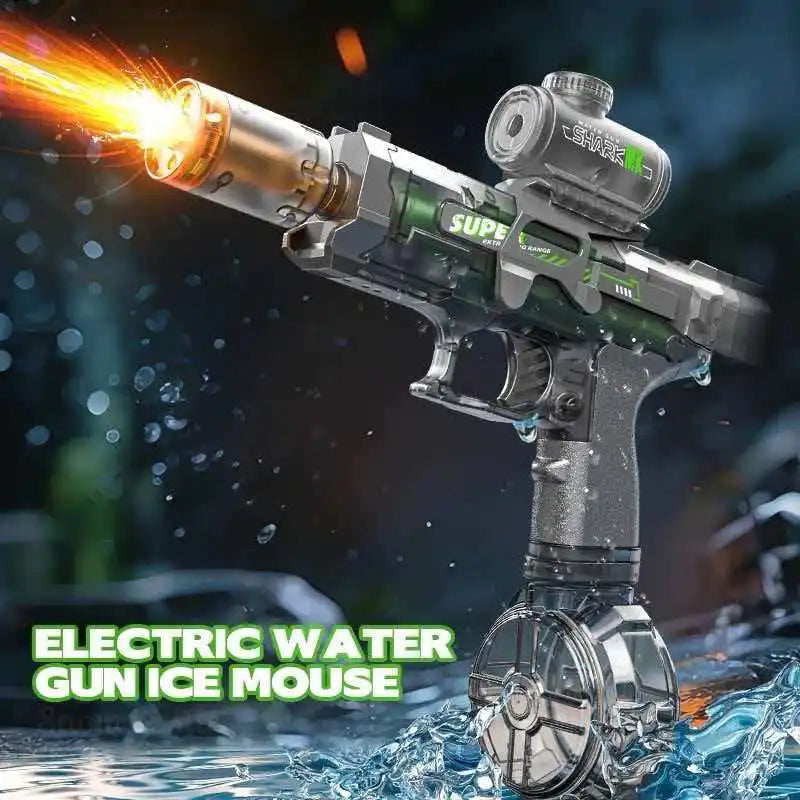 Electric Flame Effect Water Gun with Lights