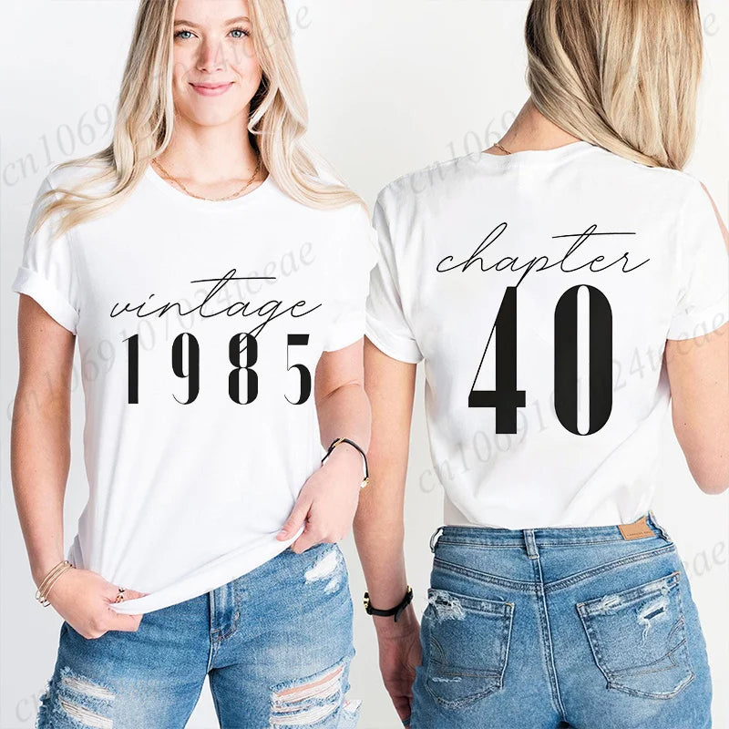 Classic 1985 Vintage Birthday T-Shirt.