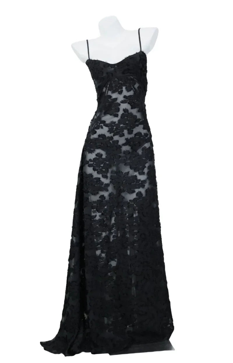 white Corseted Floral jacquard Maxi Dress for women straps sleeveless party dress new sexy summer dress