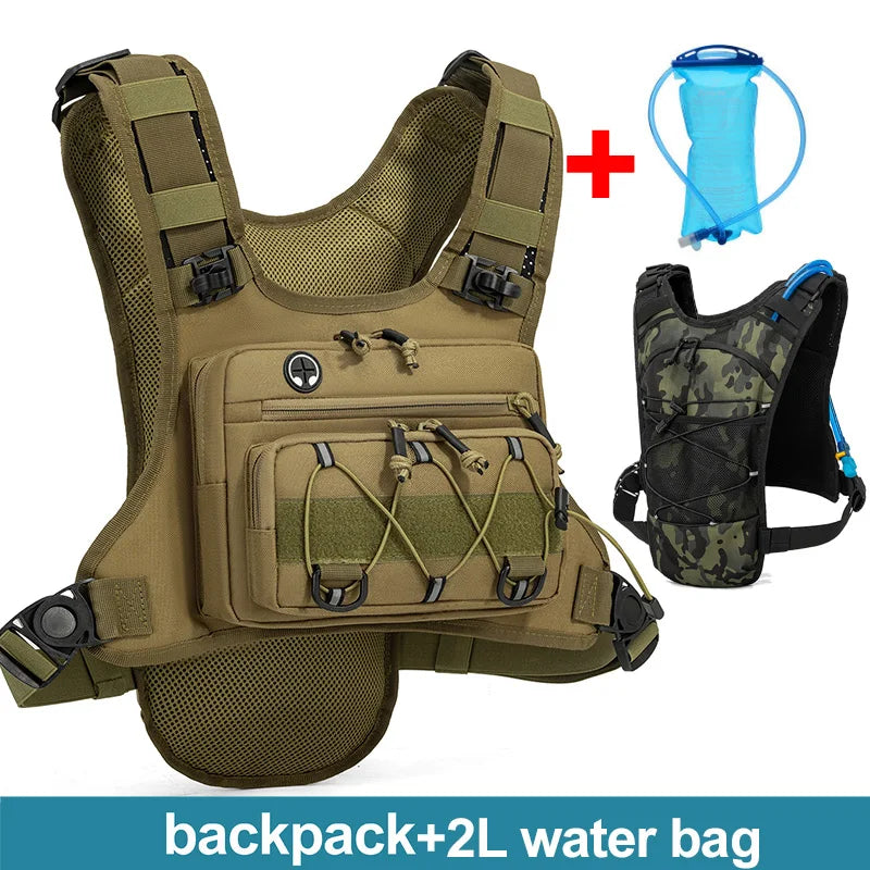 Running Cycling Chest Pack Hydration Vest