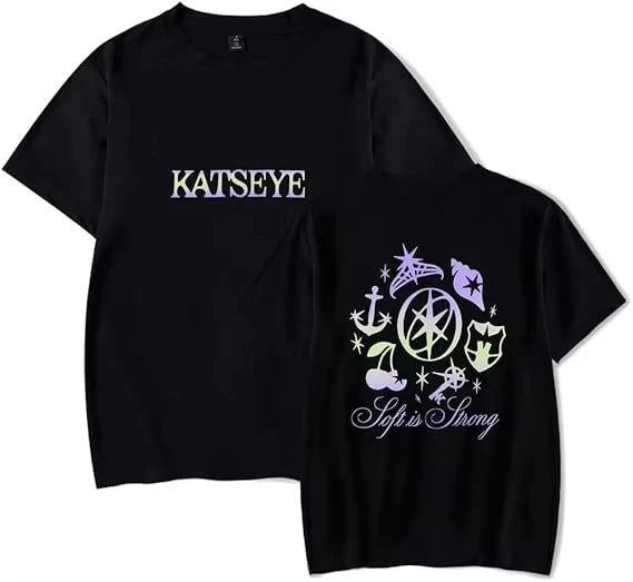 Katseye Distressed Unisex Graphic Tee.