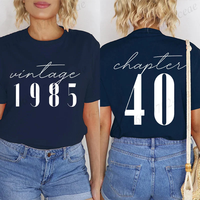 Classic 1985 Vintage Birthday T-Shirt.