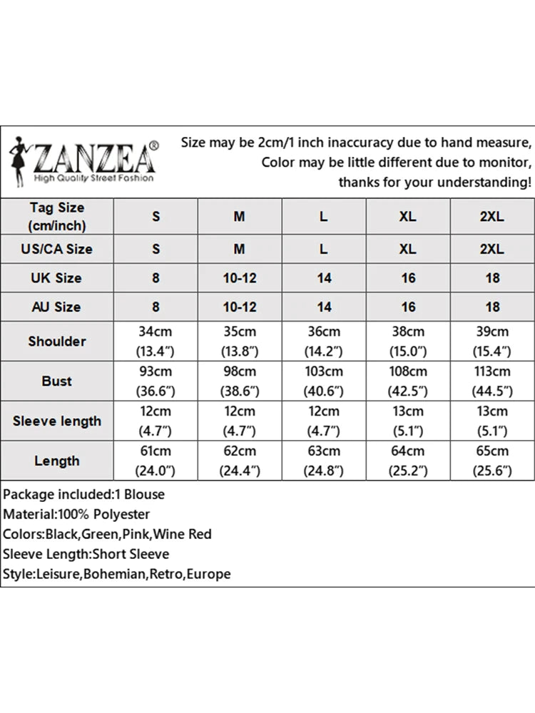 2026 Summer Tunic Tops ZANZEA Women Short Sleeve Polka Dots Blouse Work Holiday Shirt Casual O Neck Blusas Female Chemise Mujer