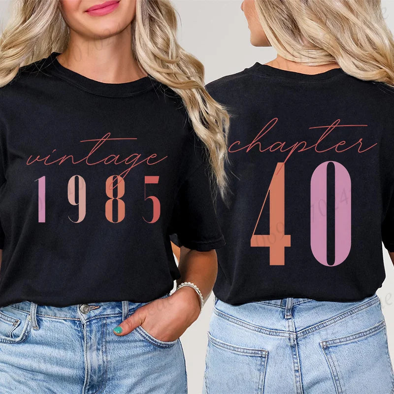 Classic 1985 Vintage Birthday T-Shirt.
